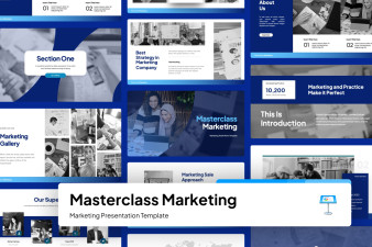 Masterclass Marketing Keynote Template